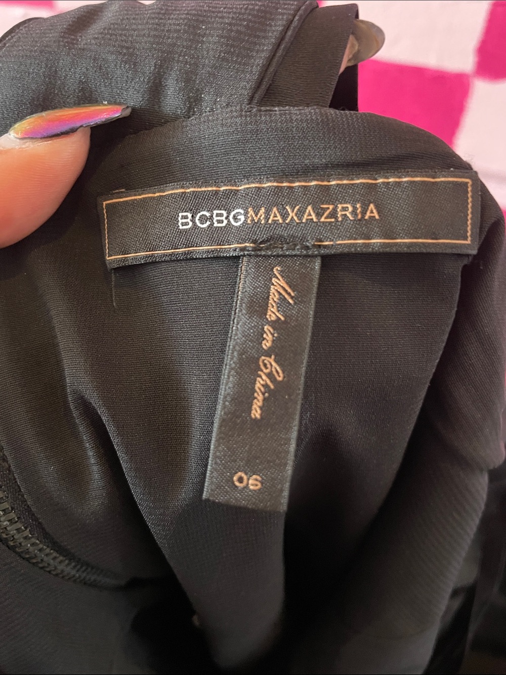 BCBG MAXAZRIA black dress - Picture 3 of 3